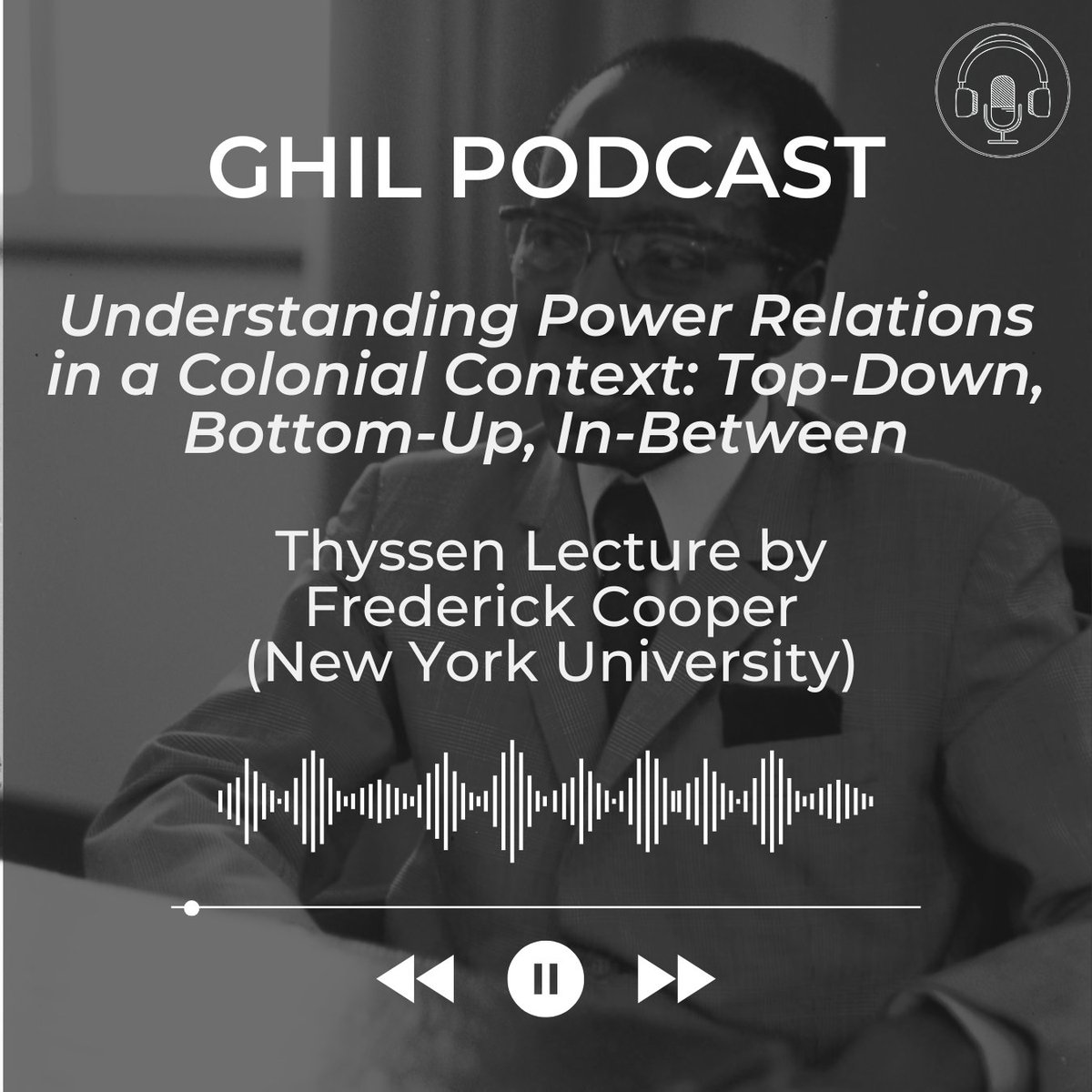 ghilondon's tweet image. Coinciding with tonight&apos;s #ThyssenLecture, our latest podcast release is a recording of the third lecture in our series with the Fritz Thyssen Foundation on &apos;Science, Knowledge, and the Legacy of Empire&apos;, given by Frederick Cooper (@nyuniversity):

ghil.ac.uk/publications/p…