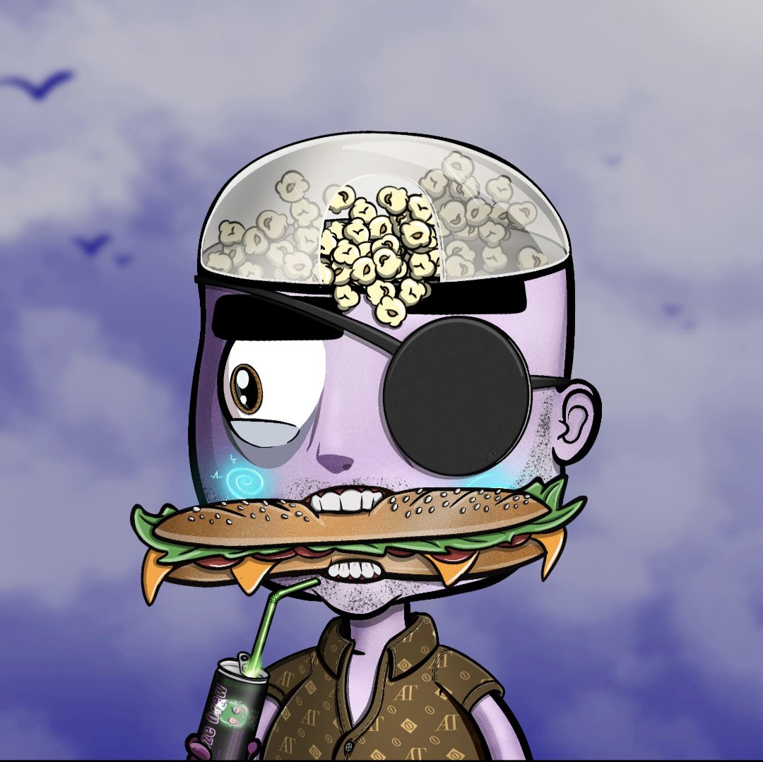 NFTCTC's tweet image. Check this beautiful Popcorn Hat Trait SleepyHead @alwaystirednfts  i won in the weekly Duck Race @AWT_FireGang 

Make sure to join the #SleepyHeads and help us spread awareness for #MECFS 

🔥🔥🔥 #FireAF #FireGang 🔥🔥🔥