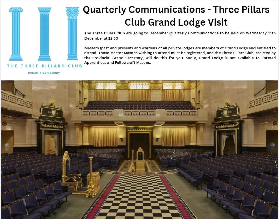 👀 I spy a visit to <a href="/UGLE_GrandLodge/">United Grand Lodge of England</a> in December