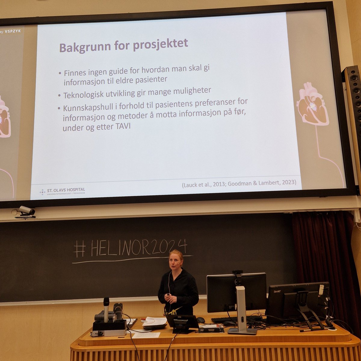 Heidi Holmen (@heidi_holmen) on Twitter photo #HELINOR2024 <a href="/GunhildBrrs/">Gunhild Brørs</a> presenterer sitt prosjekt #HEALTHYTAVI om #helsekompetanse og pasientinformasjon i forkant av TAVI ved <a href="/StOlavshospital/">St. Olavs hospital</a> #HELINOR2024 <a href="/GunhildBrrs/">Gunhild Brørs</a> presenterer sitt prosjekt #HEALTHYTAVI om #helsekompetanse og pasientinformasjon i forkant av TAVI ved <a href="/StOlavshospital/">St. Olavs hospital</a>
