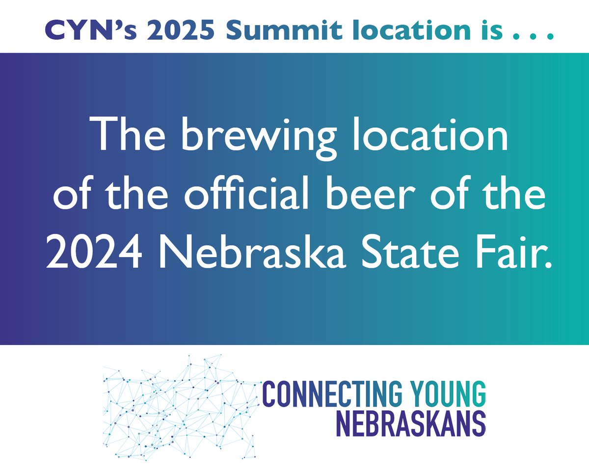 This Summit city brewed the official 2024 Nebraska State Fair beer. 🏅

Drop your guess in the comments. We'll announce later today!
 
Joining the network is easy! 🤝 Visit: bit.ly/JOINCYN