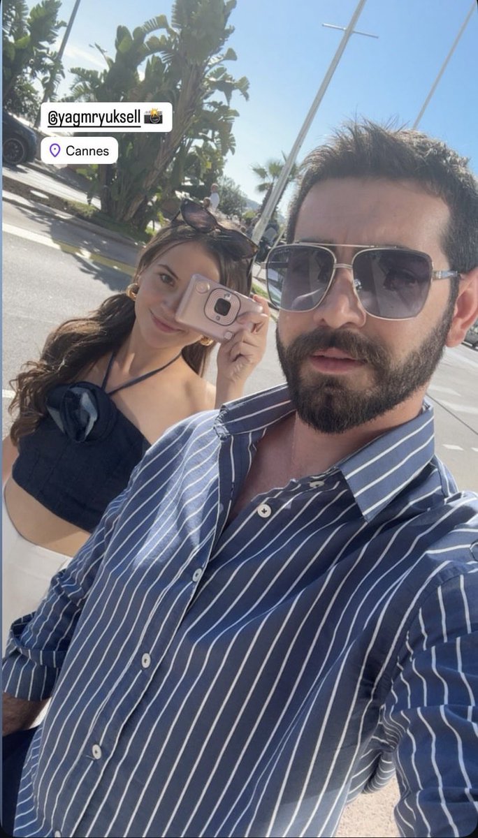 natalie1234H's tweet photo. Ooh La La   Je t'aime
The pure madness and exhilaration when seeing their selfies. They look absolutely perfection 👌🏻. They came to slay, and they’re doing it 🤴👸. And again they’re matching, blue and white 💙🤍. The powerhouse 💪🏻. 
🔥🔥🔥🔥🔥🔥🔥🔥🔥🔥
#BarışBaktaş #KanÇiçekleri #YağBar #YağmurYüksel