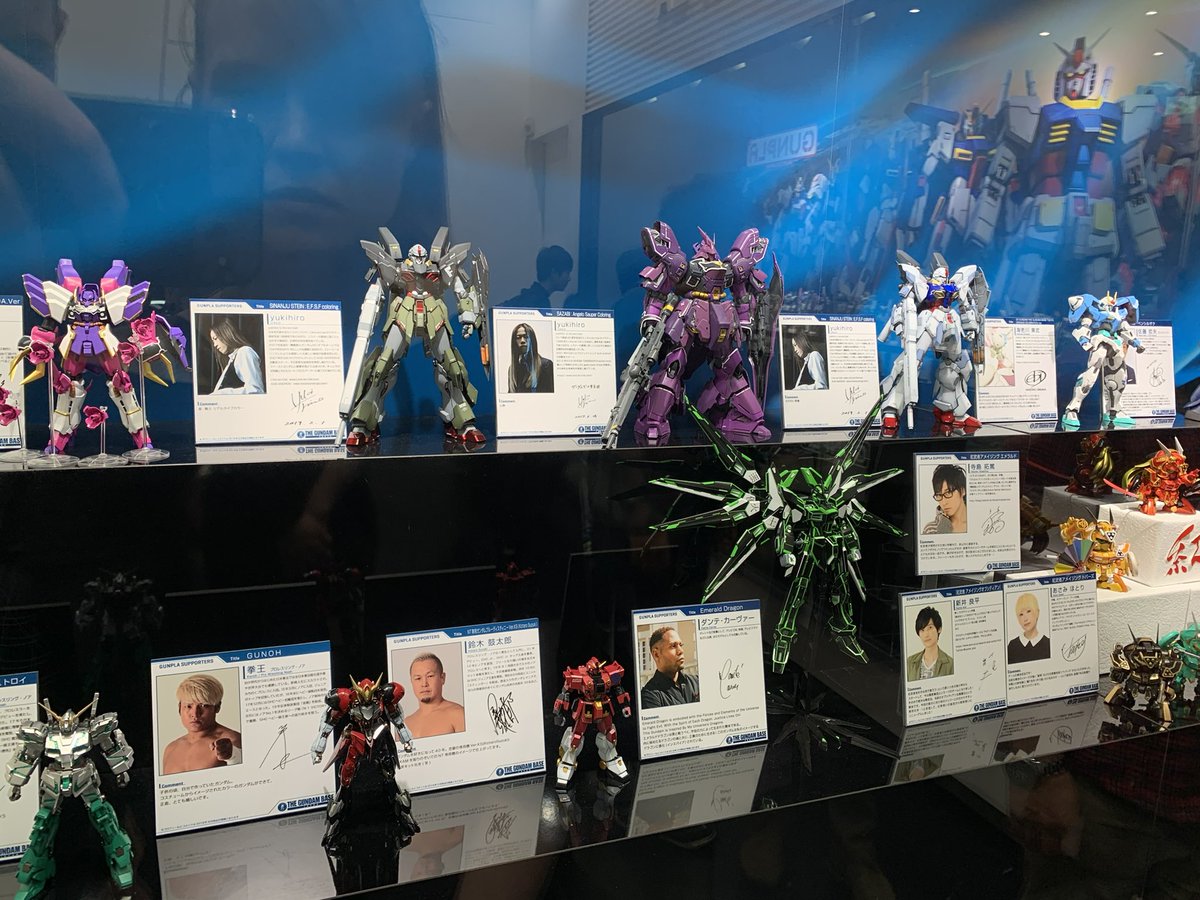 Seeing lots of people getting excited about the gunpla builders world cup &amp; it reminded me Ive never posted pics from my trip to Tokyo and the Gundam Base in Odaiba. Absolutely amazing stuff there and the massive Unicorn Gundam outside was incredible.  #gundam #gunpla #GBWC2024