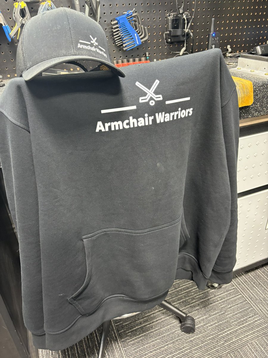 Thanks to the boys from @armchairwarriors for the swag.  Spent a few hours with the guys of Friday and had a blast.  Give them a follow and check out their podcast.