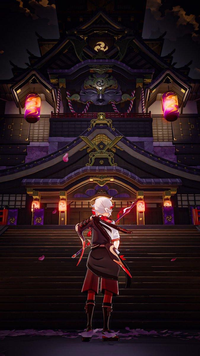naraemigenshin's tweet photo. 本日ラストは楓原万葉の壁紙です🍁
#GenshinImpact #HoYocreators #楓原万葉 https://t.co/Pj7y4we1tu