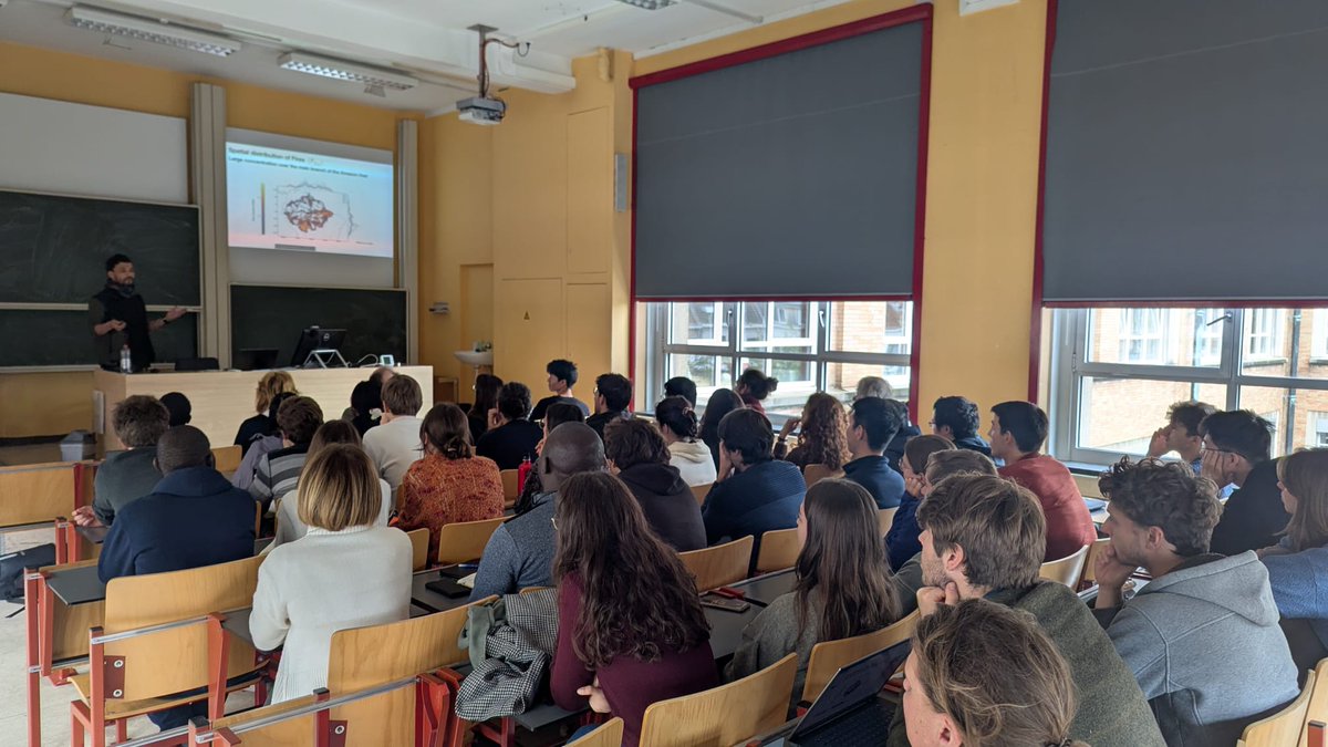 Hans Verbeeck (@hans1verbeeck) on Twitter photo Full room for a seminar of Santiago Botia <a href="/Q_ForestLab/">Q-ForestLab</a> about the Amazon Carbon balance using inverse models. <a href="/MPI_BGC/">Max Planck Institute for Biogeochemistry</a> <a href="/FbwUGent/">Faculty of Bioscience Engineering UGent</a> Full room for a seminar of Santiago Botia <a href="/Q_ForestLab/">Q-ForestLab</a> about the Amazon Carbon balance using inverse models. <a href="/MPI_BGC/">Max Planck Institute for Biogeochemistry</a> <a href="/FbwUGent/">Faculty of Bioscience Engineering UGent</a>