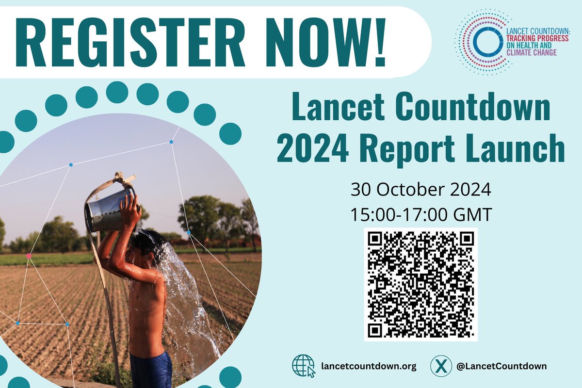 DaalenKim's tweet photo. It is almost time for the launch of the 2024 global @LancetCountdown report 👀

At the same time country-level datasheets for several European countries will be launched partially based on @LCDEurope data 🥳

Register now 📝 https://t.co/ya4mW4C8dC https://t.co/YVG85qem0h