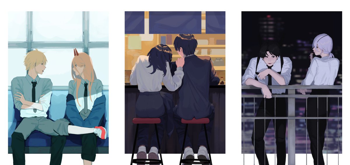 สมัยมีแอคแฟนอาร์ต เคยตื่นเต้นโนเวล buddy stories จนวาดสามคู่หูฉ่ำ ๆ ด้วยซ้ำ ผ่านมา 50 ปีละ ในที่สุดมันก็มีแปล😭🙏