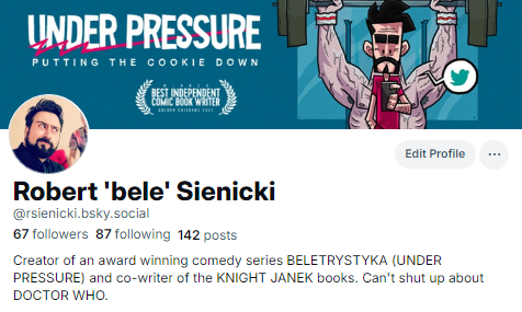 Robert 'bele' Sienicki tweet media