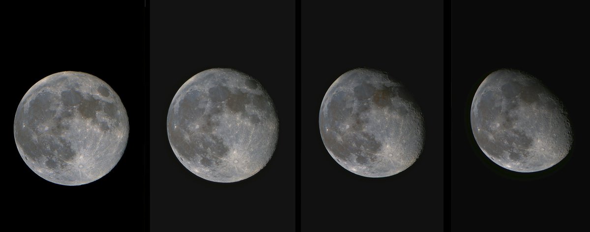 Clear skies permitted another might in the moon series.