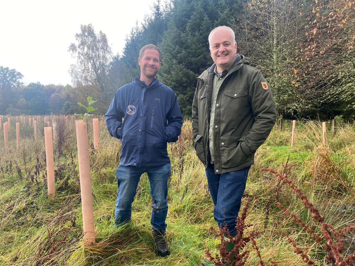 argatyredkites's tweet photo. Great to welcome our excellent MSP @markruskell &amp; his team here on Friday for a for a tour of the beaver wetlands &amp; #NatureRestorationFund riparian woodland plantations. Mark is a great champion of nature &amp; we are lucky to have him as our representative. @cwmaddix @NWillby https://t.co/GS5BP6ObMK