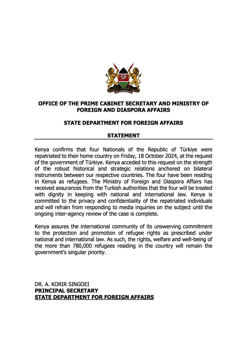 Korir Sing'Oei tweet media