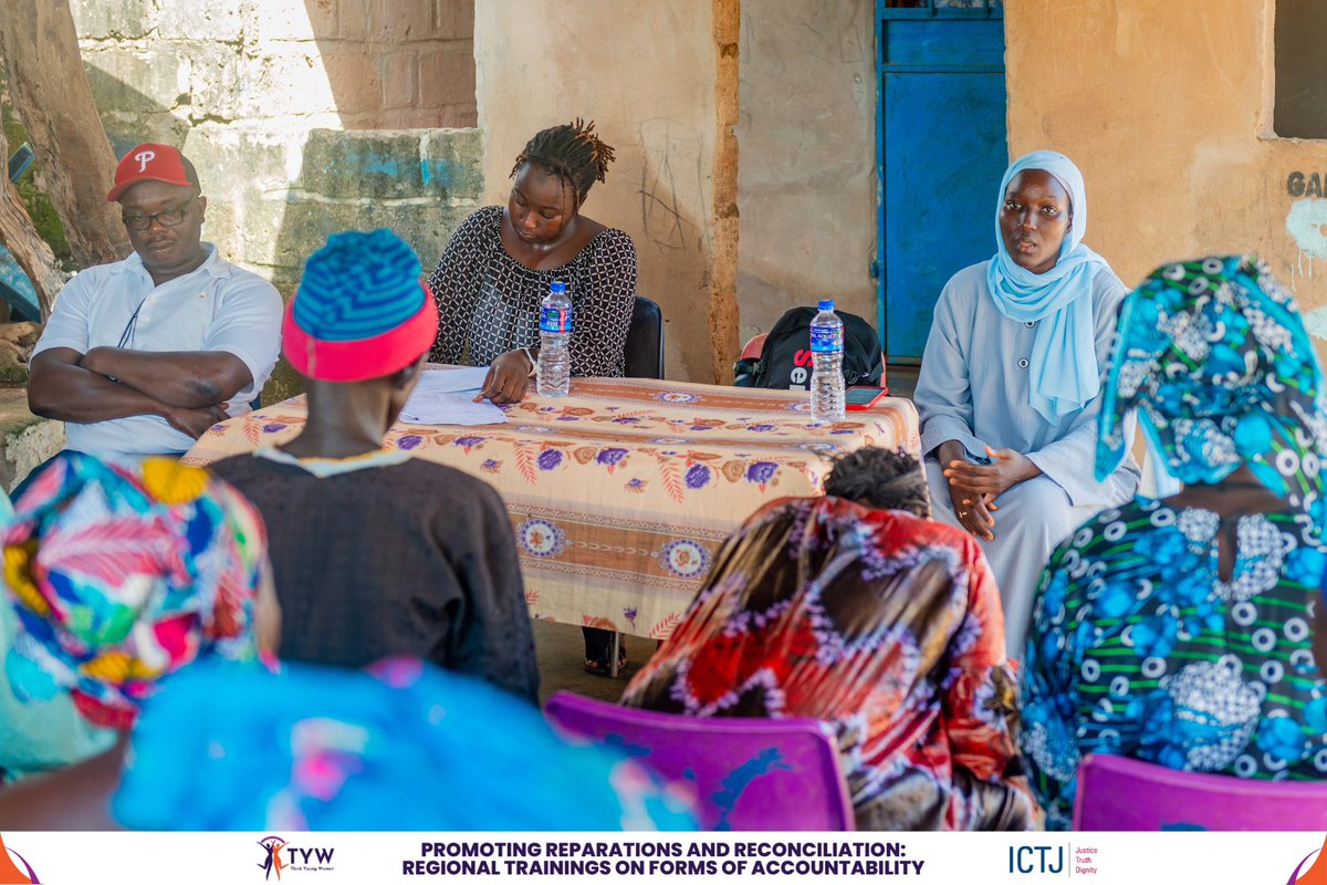 We're currently engaging youth, community leaders and victims of #HumanRights violations on forms of accountability as part of The #Gambia’s #TransitionalJustice process.

The voices of victims continue to inspire our efforts to support communities in seeking justice and healing.