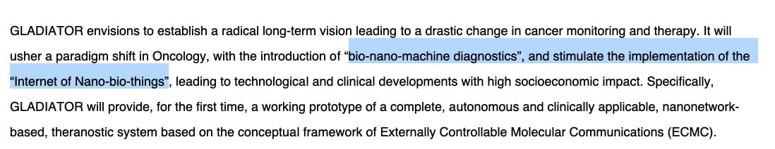 CorinneNokel's tweet photo. 2019 - FRAUNHOFER INSTITUTE

NANO-CYBER BRAIN MACHINE INTERFACE

INTERNET OF NANO-BIO THINGS

Sasitharan Balasubramaniam

#BioNanodeviceInterfaces

#Gladiator 

BIOMEDICAL ENGINEERING 

#MolecularCommunication 

IEEE 1906.1

https://t.co/DPil1DqqjW

https://t.co/juN4QdC675 https://t.co/Ipt5vNOiIv