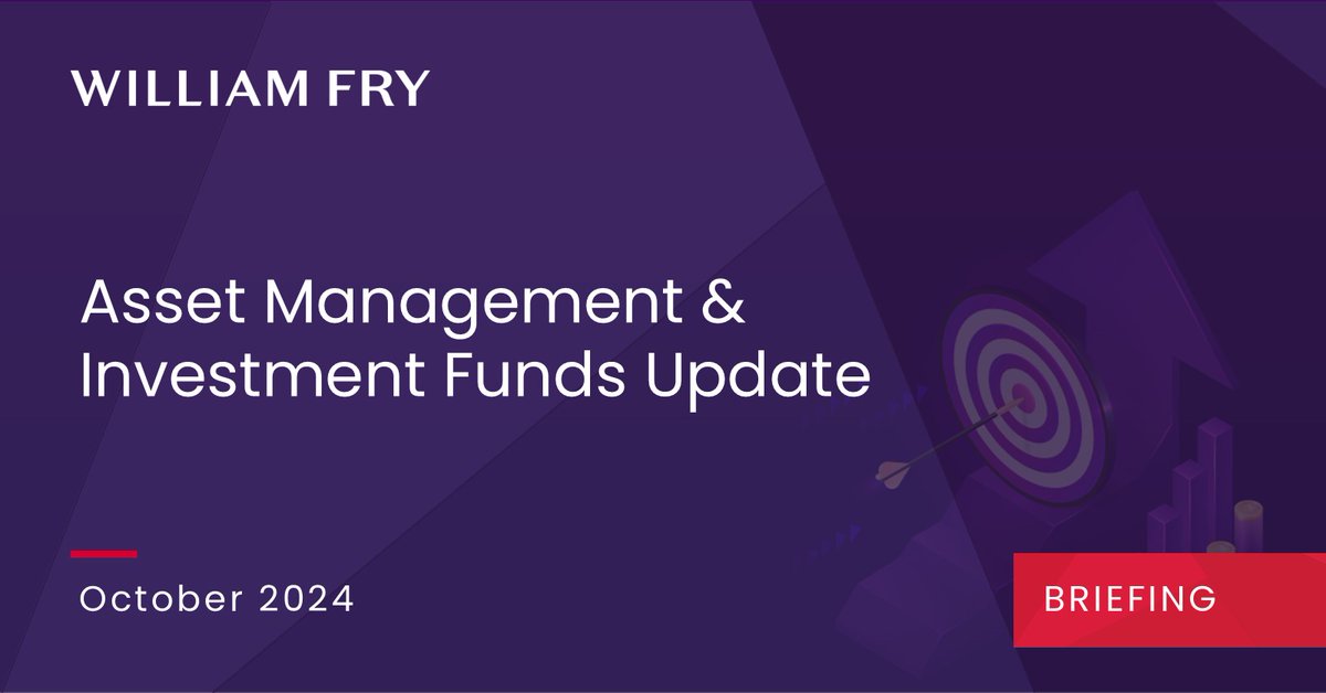 October 2024 updates across procedural changes for submissions to the CBI portal, proposed limited partnerships reform, updates on the Overseas Funds Regime and more.

williamfry.com/knowledge/asse…

#WilliamFry #FundsUpdate