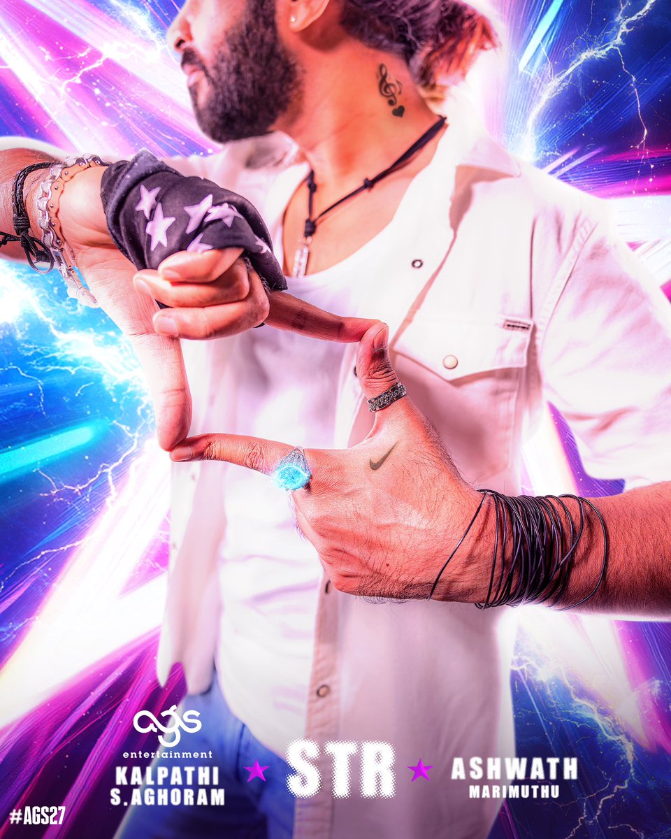 Str new movie update
#SilambarasanTR
Kattam Katti Kalakrom💥🔥 #VintageSTRmood #AGS27
<a href="/Ags_production/">AGS Entertainment</a>
#KalpathiSAghoram #KalpathiSGanesh #KalpathiSSuresh