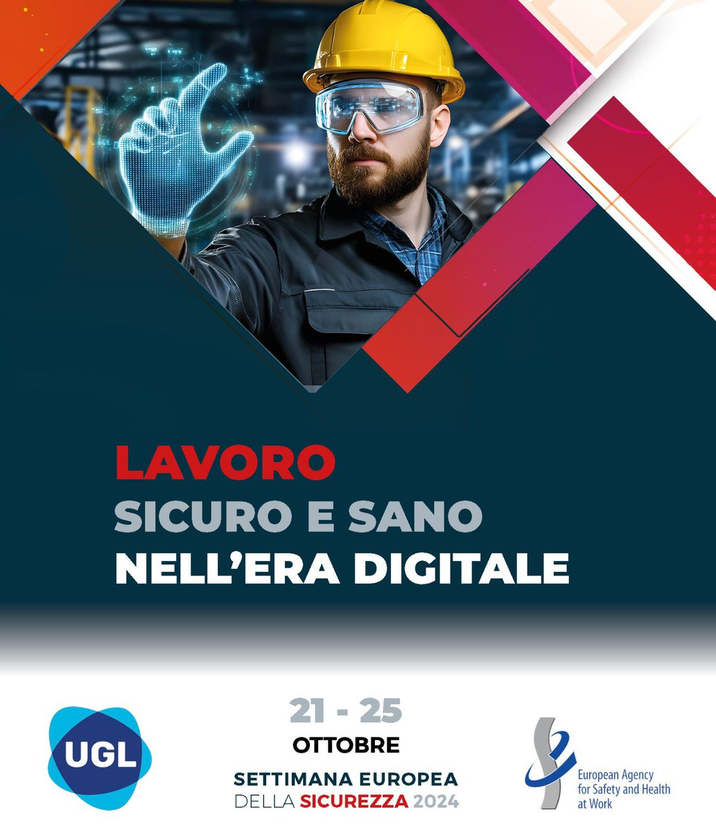 a_melchionno's tweet photo. 🚧 Settimana della Sicurezza sul Lavoro 2024 🚧
Formazione, valutazione dei rischi e l'uso corretto dei dispositivi di protezione sono passi chiave per garantire ambienti sicuri. Prevenire oggi per lavorare meglio domani! #lavorosicuro #ugl 
#lavorarepervivere @UGLConf https://t.co/baf3gyahdY