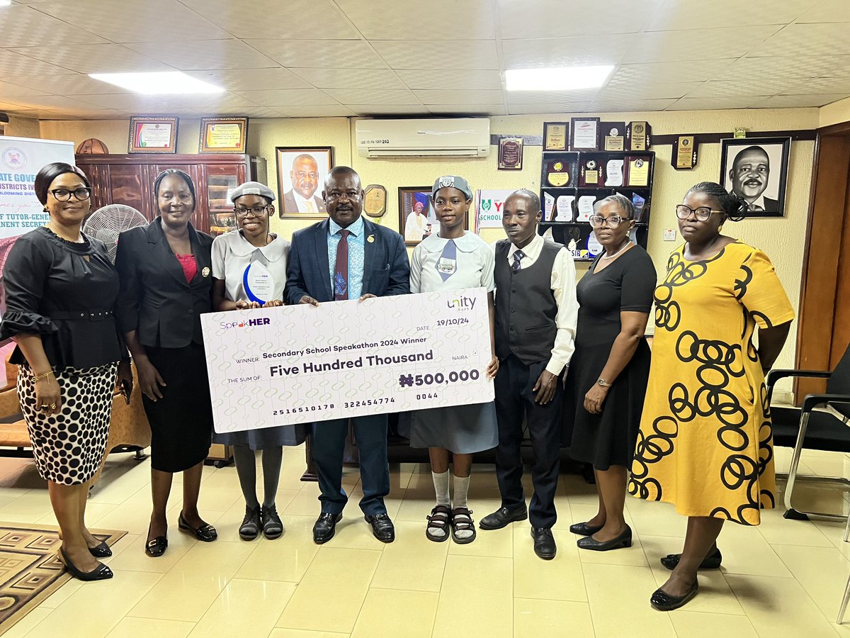 EDDIV_LASG's tweet photo. Victory Unleashed: Young Debaters Excel at Competition!

In a dazzling exhibition of intellect and eloquence, students from Ideal Girls Junior and Senior High Secondary School have claimed victory at the recent Speakathon Hub Network debate competition, dominating both the Junior https://t.co/pJvLJlfw2r