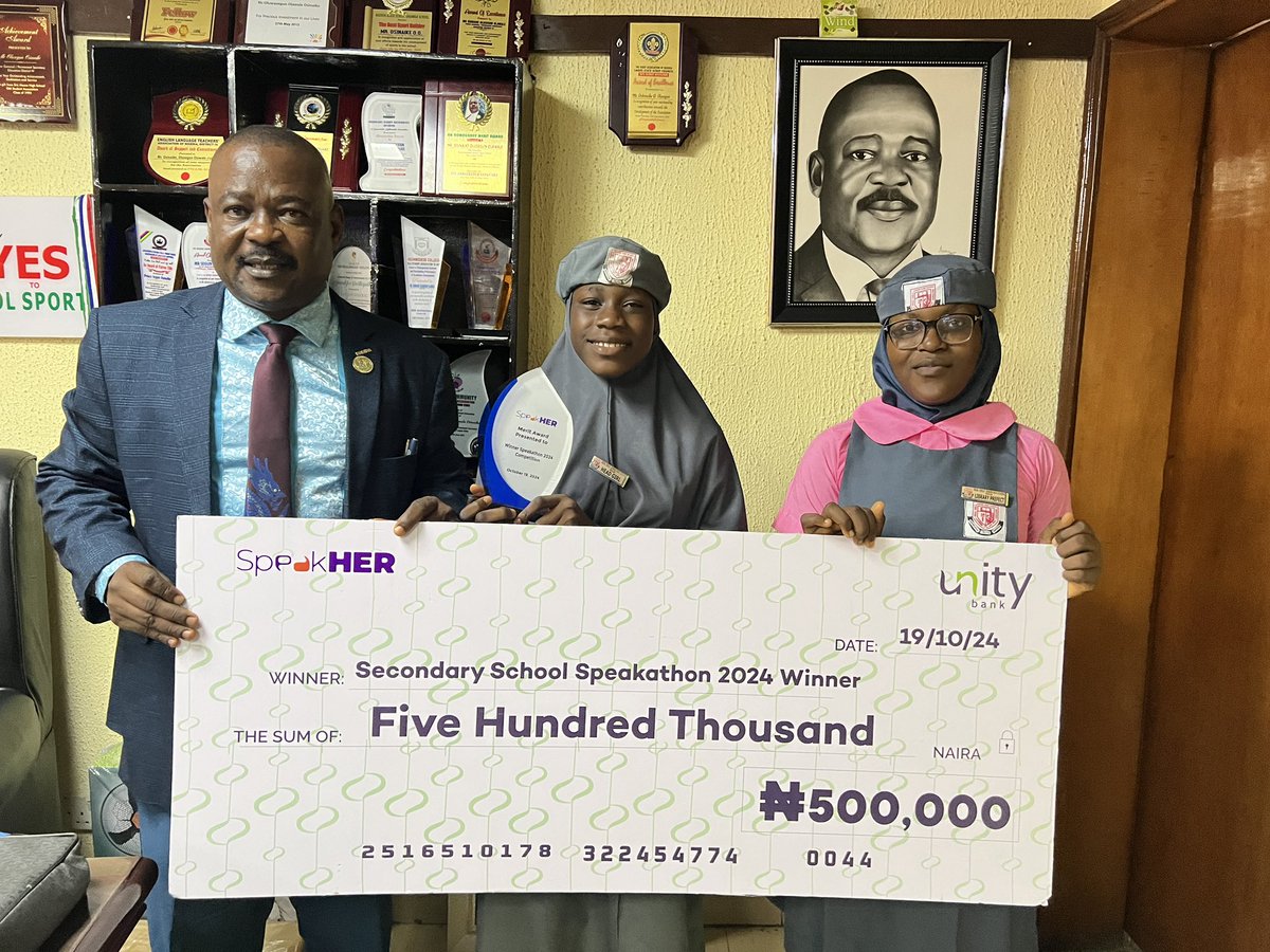 EDDIV_LASG's tweet photo. Victory Unleashed: Young Debaters Excel at Competition!

In a dazzling exhibition of intellect and eloquence, students from Ideal Girls Junior and Senior High Secondary School have claimed victory at the recent Speakathon Hub Network debate competition, dominating both the Junior https://t.co/pJvLJlfw2r