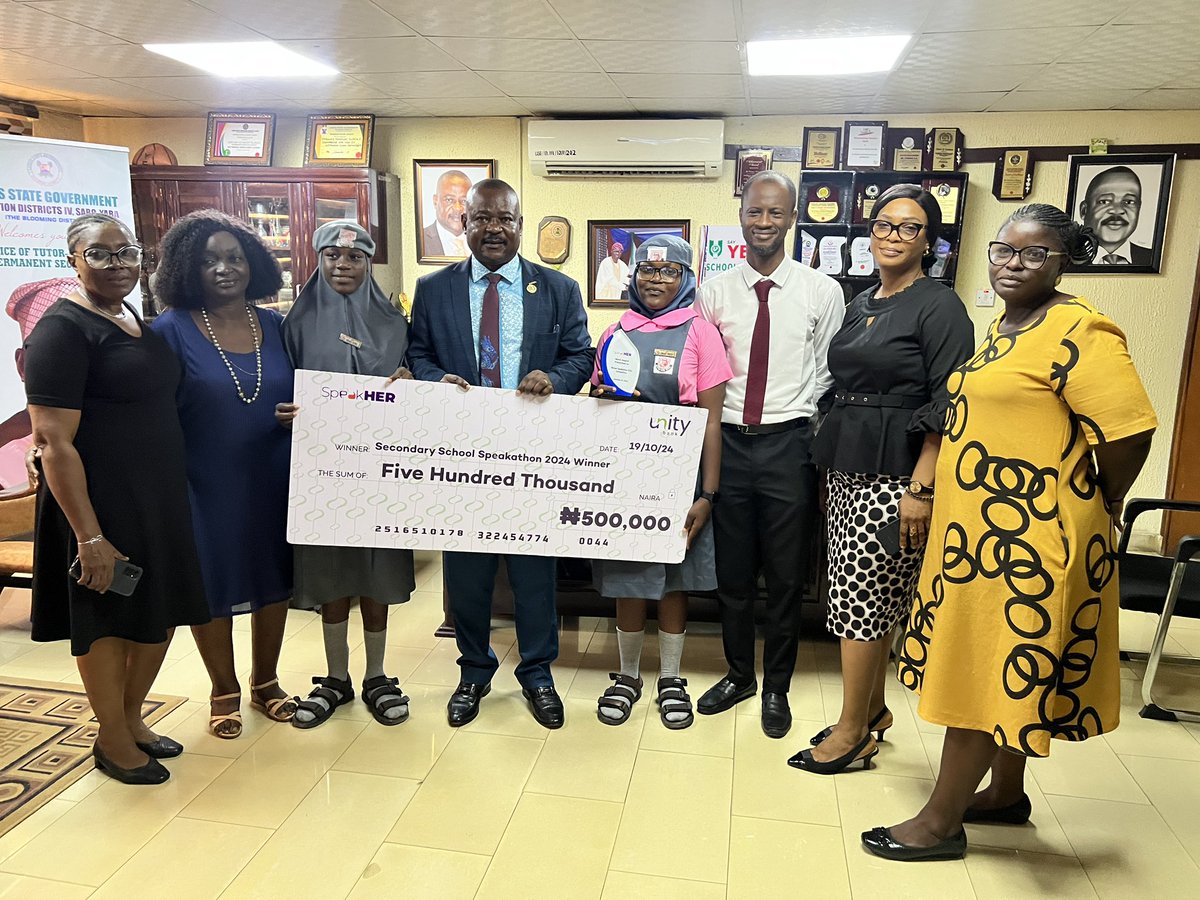 EDDIV_LASG's tweet photo. Victory Unleashed: Young Debaters Excel at Competition!

In a dazzling exhibition of intellect and eloquence, students from Ideal Girls Junior and Senior High Secondary School have claimed victory at the recent Speakathon Hub Network debate competition, dominating both the Junior https://t.co/pJvLJlfw2r