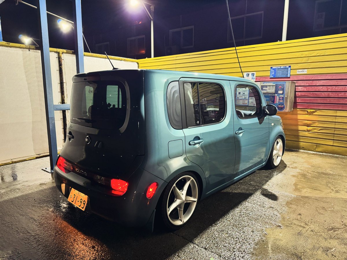 #サイドマーカー点けてるところ見せて