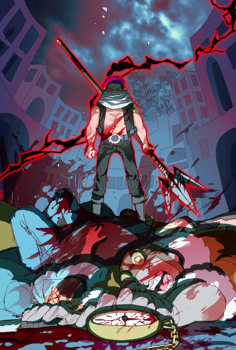 mewiyev's tweet photo. cw: blood
slaughter #katatober #katakuri https://t.co/RfP2w9Eoos