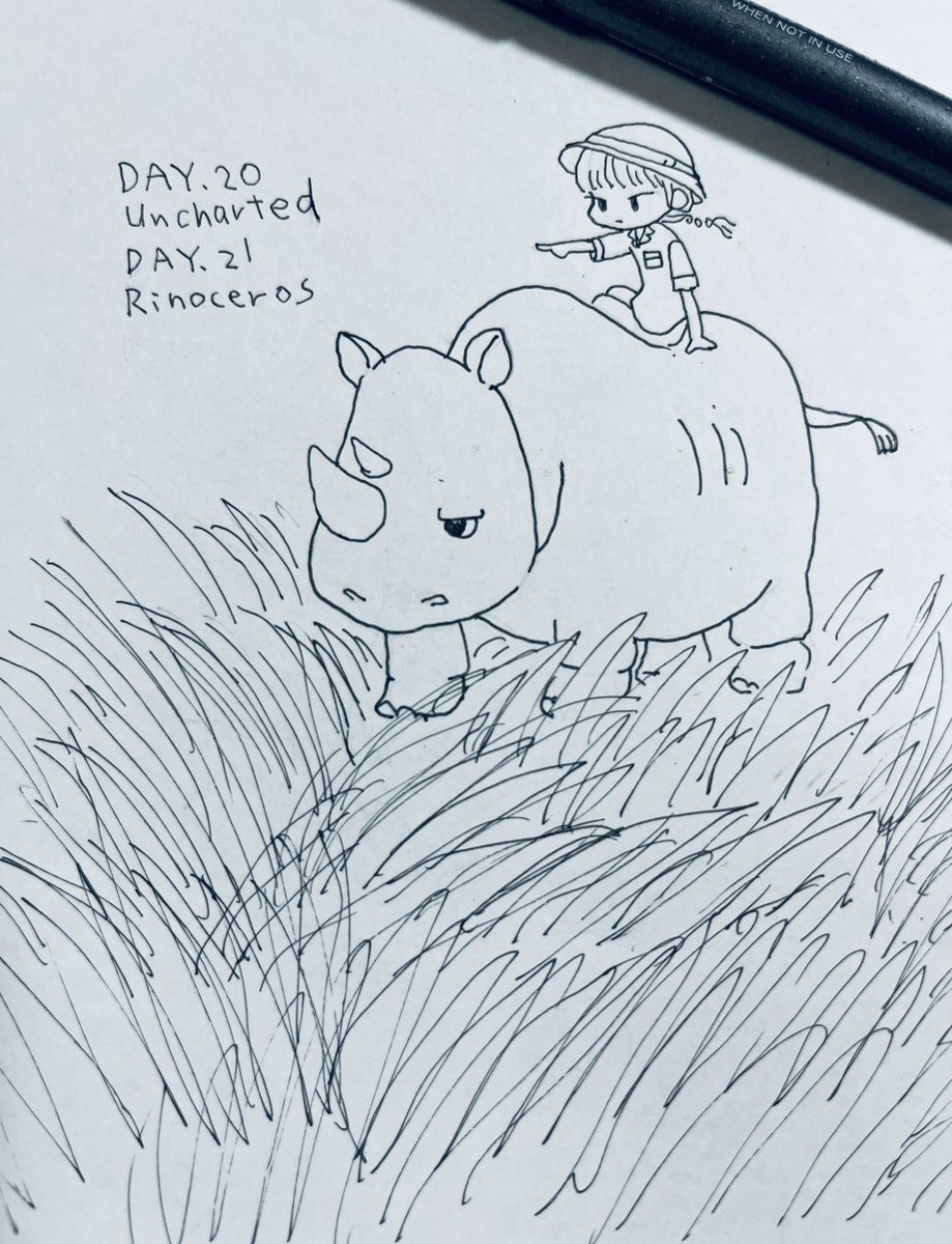 #inktober #inktober2024
2日分まとめて 