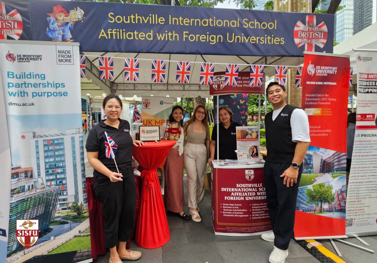SISFUph's tweet photo. Two amazing days at the Great British Festival! 🎉

Big thanks to everyone who visited our booth!

Here’s to more unforgettable moments! 🇬🇧

#BeGlobalBeAmazingBeSISFUSouthville #SISFU #dmuph #PearsonUK #paladin #GreatBritishFestival https://t.co/Oo2bcELXfi