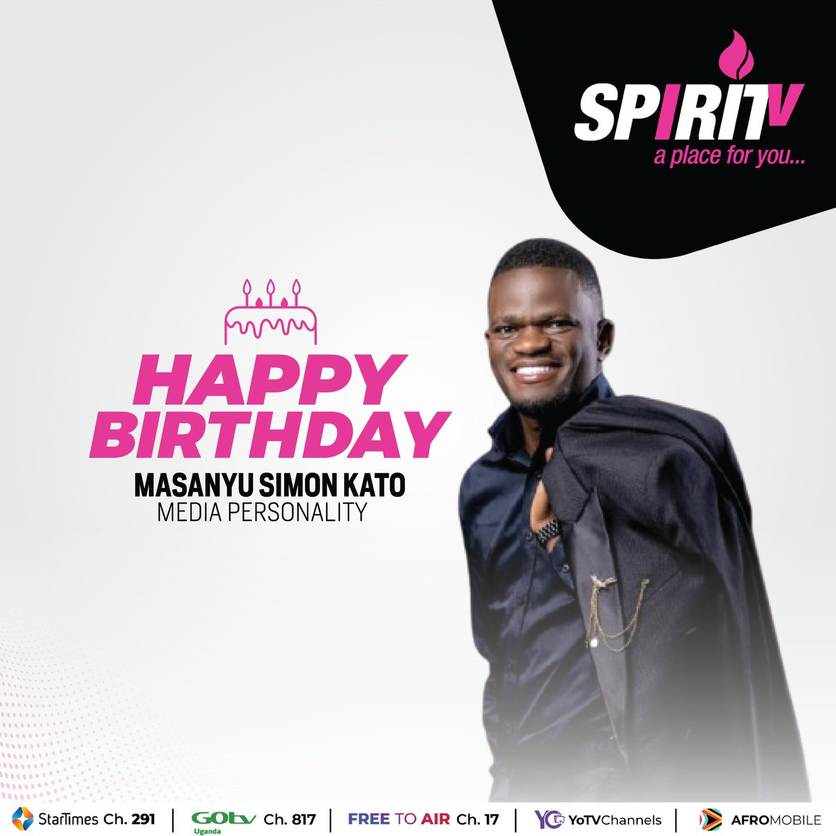 SPIRIT TV (@spirittvug) on Twitter photo Join us as we celebrate these October Kings, <a href="/lawsonstyled/">Lawson</a>, <a href="/SimonKato4/">Masanyu Simon ug</a> and <a href="/davemcug/">DaveMc UG Live</a>.
#SpiritBirthdays Join us as we celebrate these October Kings, <a href="/lawsonstyled/">Lawson</a>, <a href="/SimonKato4/">Masanyu Simon ug</a> and <a href="/davemcug/">DaveMc UG Live</a>.
#SpiritBirthdays