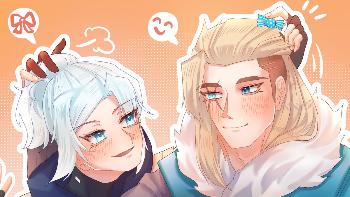 damegami_a's tweet photo. 仲良し🎀
#valorantart #sova #jett #arrowstorm https://t.co/1yK9tpQoHp