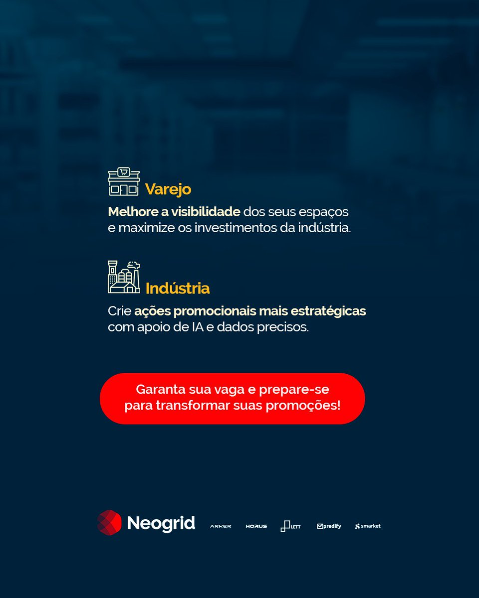 neogrid's tweet photo. 📅 Data: 5 de novembro
⏰ Horário: 13h30

Inscreva-se agora, é grátis! 🎯👇 
 🔗 https://t.co/WbAe2W33oD https://t.co/jKq9uuW1pA
