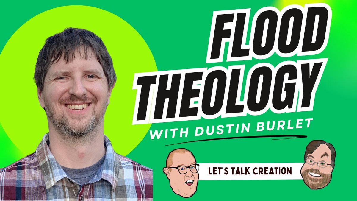 TalkCreation's tweet image. In this episode of Let's Talk Creation, Todd and Paul discuss the Flood with Dustin Burlet, exploring its teachings about God's provision and care in times of judgment and fear. Dr. Burlet's analysis offers a new perspective on God's salvation. youtu.be/eS7p0wzgGog