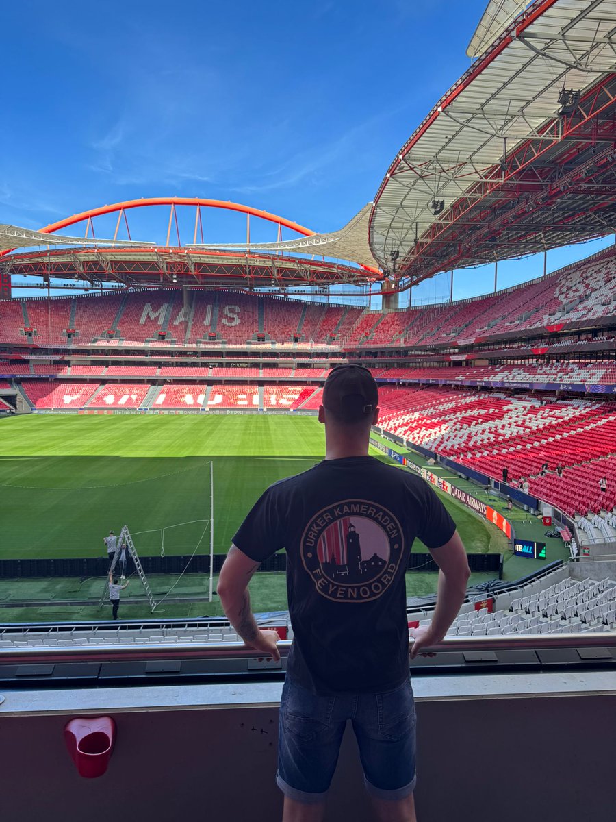 Eerlijk is eerlijk, mooi stadion!