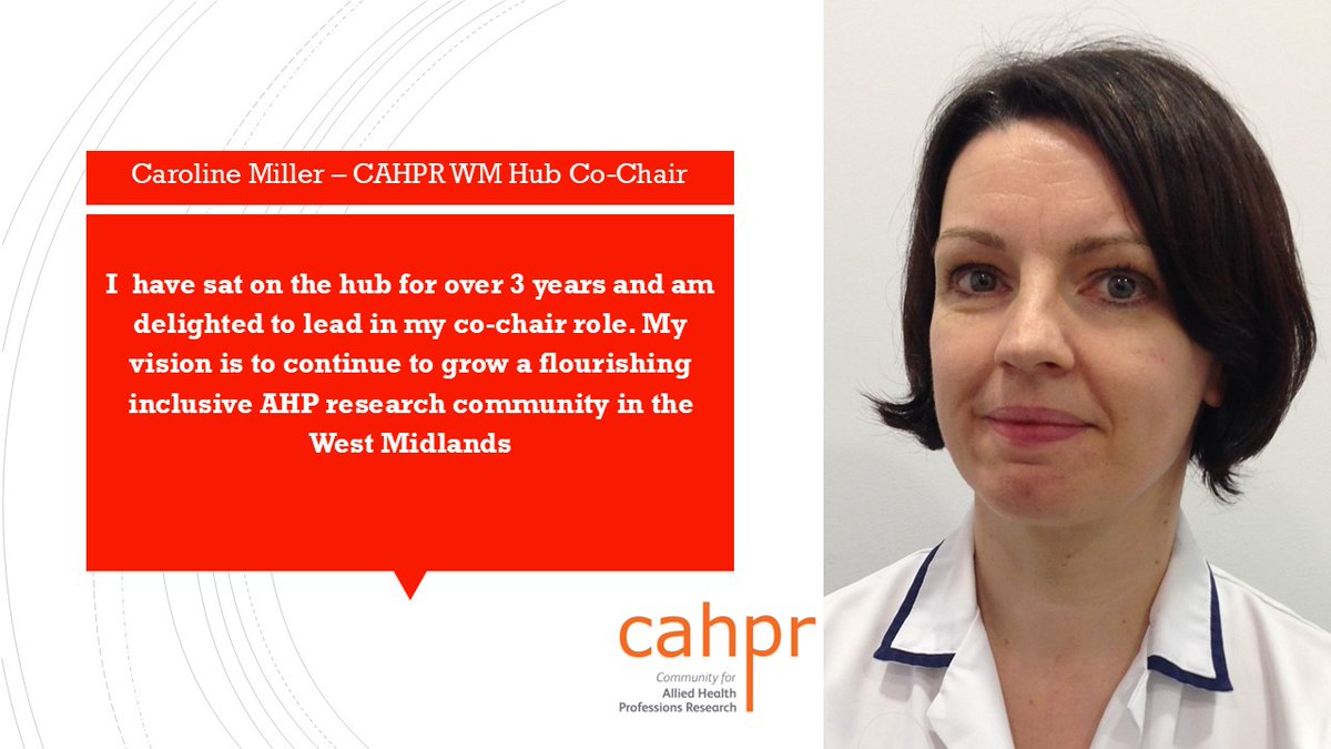 CAHPR West Mids (@cahprwestmids) on Twitter photo 1 month to go! until the 2024 West Mids CAHPR Conference <a href="/unibirmingham/">Uni of Birmingham</a> . Meet the team who have organised this event, starting with our hub Co-Chair, <a href="/c_ahern26/">caroline miller</a> 👏👏👏 <a href="/BHPComms/">Birmingham Health Partners</a> <a href="/BHPClinAc/">BHP Clinical Academics</a> <a href="/UHBTherapy/">UHB Therapy Services</a> @CRN_WMid <a href="/OfficialCAHPR/">OfficialCAHPR</a> 1 month to go! until the 2024 West Mids CAHPR Conference <a href="/unibirmingham/">Uni of Birmingham</a> . Meet the team who have organised this event, starting with our hub Co-Chair, <a href="/c_ahern26/">caroline miller</a> 👏👏👏 <a href="/BHPComms/">Birmingham Health Partners</a> <a href="/BHPClinAc/">BHP Clinical Academics</a> <a href="/UHBTherapy/">UHB Therapy Services</a> @CRN_WMid <a href="/OfficialCAHPR/">OfficialCAHPR</a>