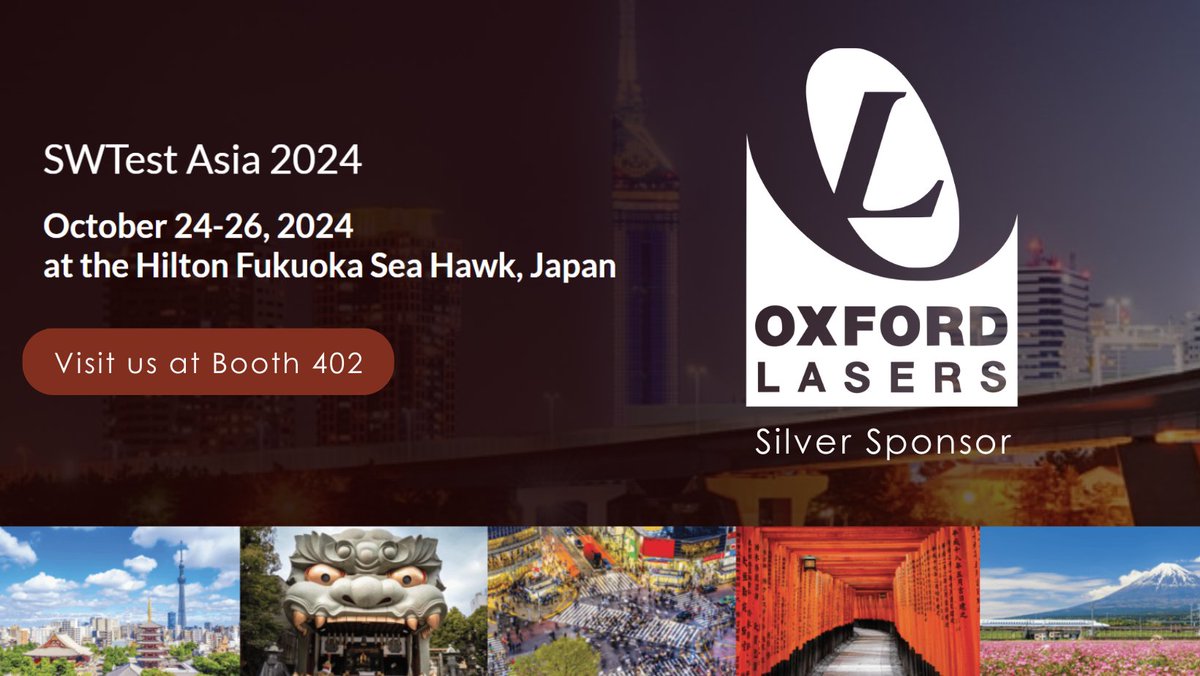 Proud to be a Silver Sponsor at #SWTestAsia 2024 (24-26 Oct) in Japan. #Innovation #Laser #micromachining #guideplates #semiconductor #wafertest