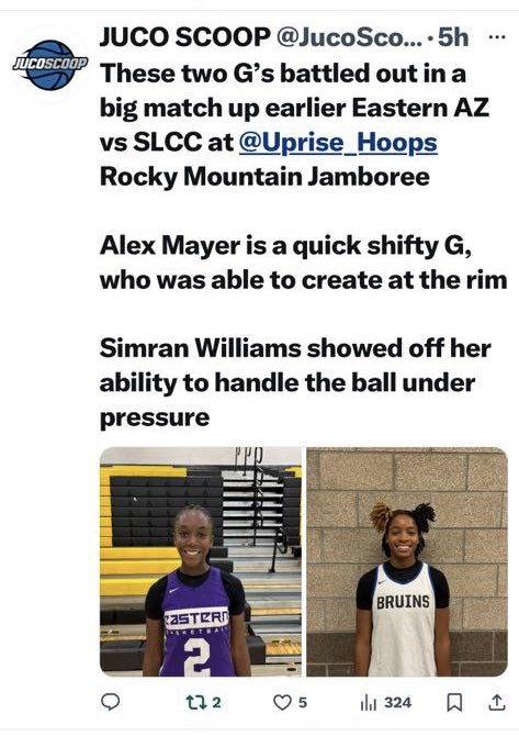 Simran Williams tweet media