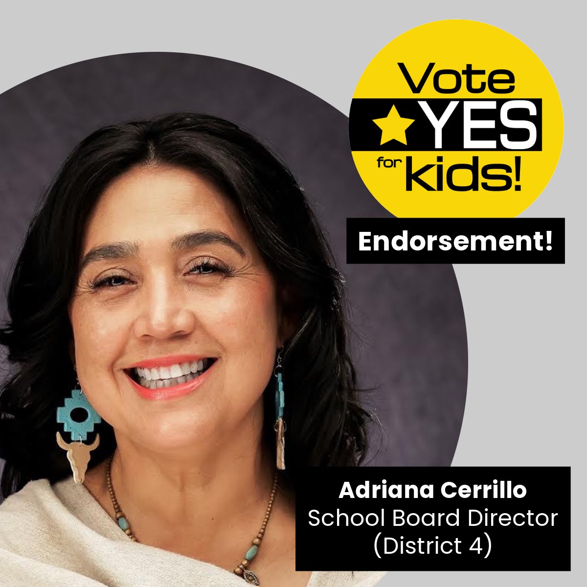 Yes4MPLSKids's tweet image. We’re honored to have the support of MPS School Board Director and MPS caregiver @CerrilloAdriana!
Vote Yes for Kids is the DFL and Labor endorsed campaign in support of the MPS ballot question this election. Learn more and join us: yesformplskids.org.