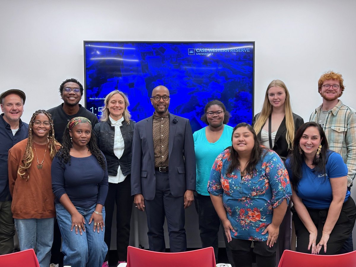 We sincerely thank Tony Sias with @karamuhouseinc for an informative and engaging talk for our Guest Artist/Community Leader Lunch Series.

Join us Friday, November 8th for our next event featuring Theater Committees and Clubs! Details on Theater.Case.Edu soon!