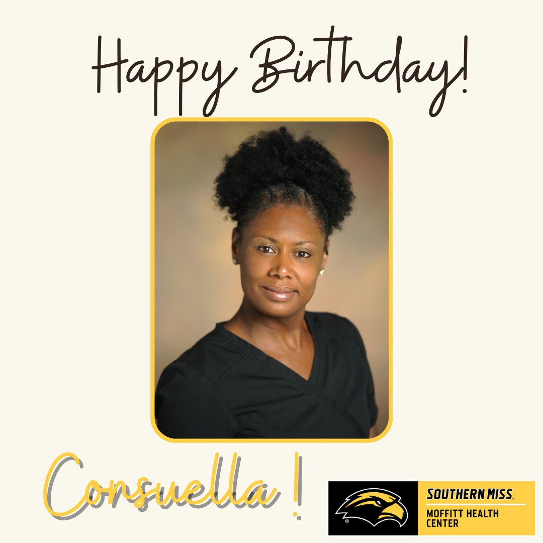 USMhealth's tweet photo. 🎉 Happy Birthday to Consuella in the Moffitt Health Center Lab! 🎉 Your hard work and dedication keep things running smoothly, and we’re so grateful for all that you do. Wishing you a fantastic day filled with joy and celebration! 🥳🎂 #HappyBirthday #LabTeam https://t.co/DT26H5bKgq