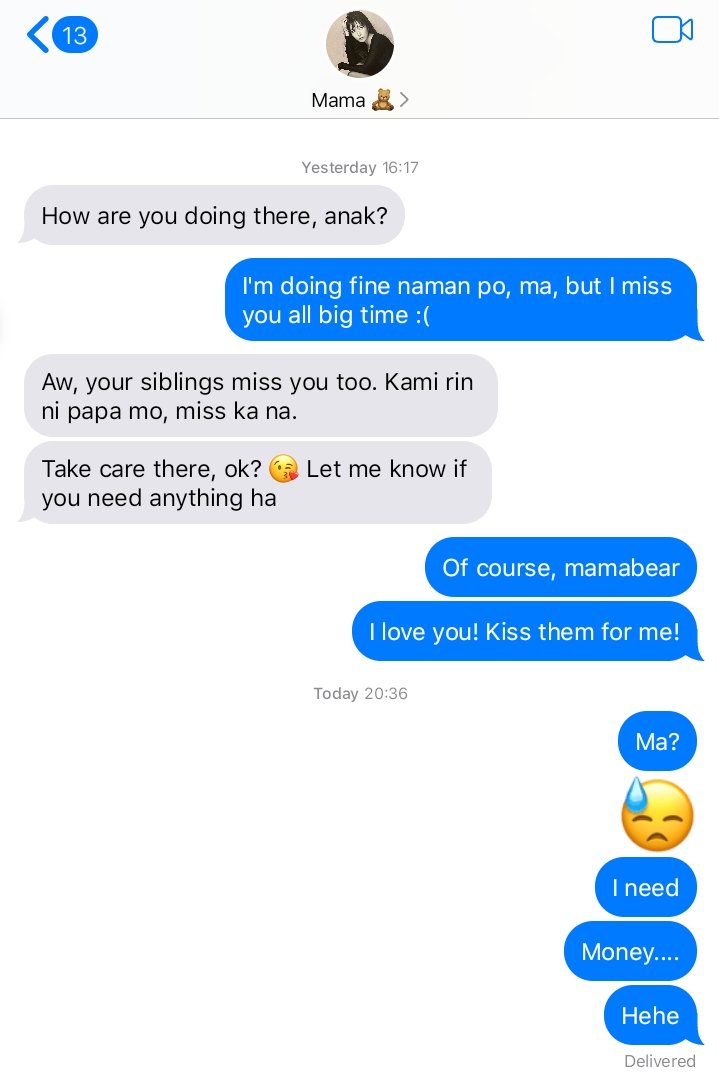 Desperate times call for desperate measures. 😓