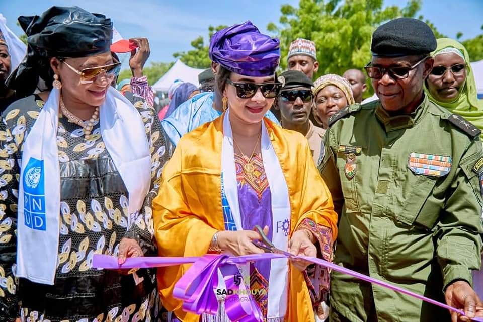 J'ai eu l'honneur de prendre part et d'animer  la 8eme édition du Forum National Pour L' Autonomisation Des Femmes Et Des Jeunes FONAF , tenue à Maradi , sous le thème: Souveraineté alimentaire, renforcer l'agriculture locale , promouvoir l'agroecologie.
<a href="/YacReki/">Mme Reki DJERMAKOYE</a> <a href="/PnudNiger/">PNUD Niger</a>