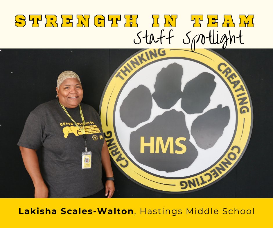 UA Schools (@ua_schools) on Twitter photo Meet Lakisha Scales-Walton, a paraprofessional at @HMSbears! Her dedication to supporting students, passion for teamwork and genuine care shine through, making a meaningful impact on those around her. 
🔗tinyurl.com/28t63caz
#StrengthInTeam #ServeLeadSucceed Meet Lakisha Scales-Walton, a paraprofessional at @HMSbears! Her dedication to supporting students, passion for teamwork and genuine care shine through, making a meaningful impact on those around her. 
🔗tinyurl.com/28t63caz
#StrengthInTeam #ServeLeadSucceed