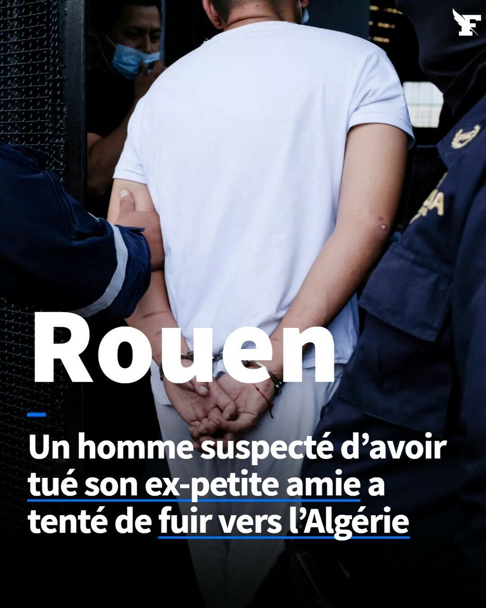 Le_Figaro's tweet image. Toufik O., 22 ans, a été interpellé à la gare Saint-Lazare. Il est suspecté d’avoir tué son ex-petite amie, âgée de 17 ans, à Rouen.
→l.lefigaro.fr/1Fo