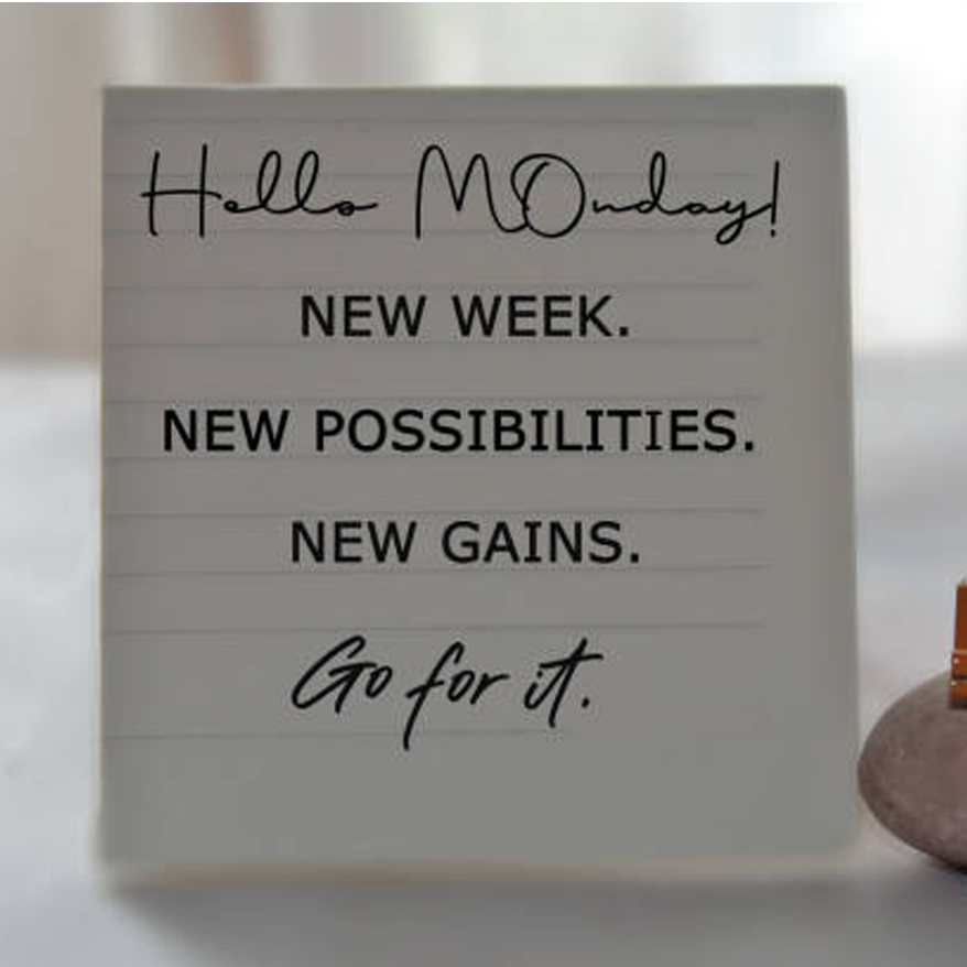 Hello Monday!
NEW WEEK
NEW POSSIBILITIES
NEW GAINS
Go for it.

#motivationmonday #realestate #germantownrealtor