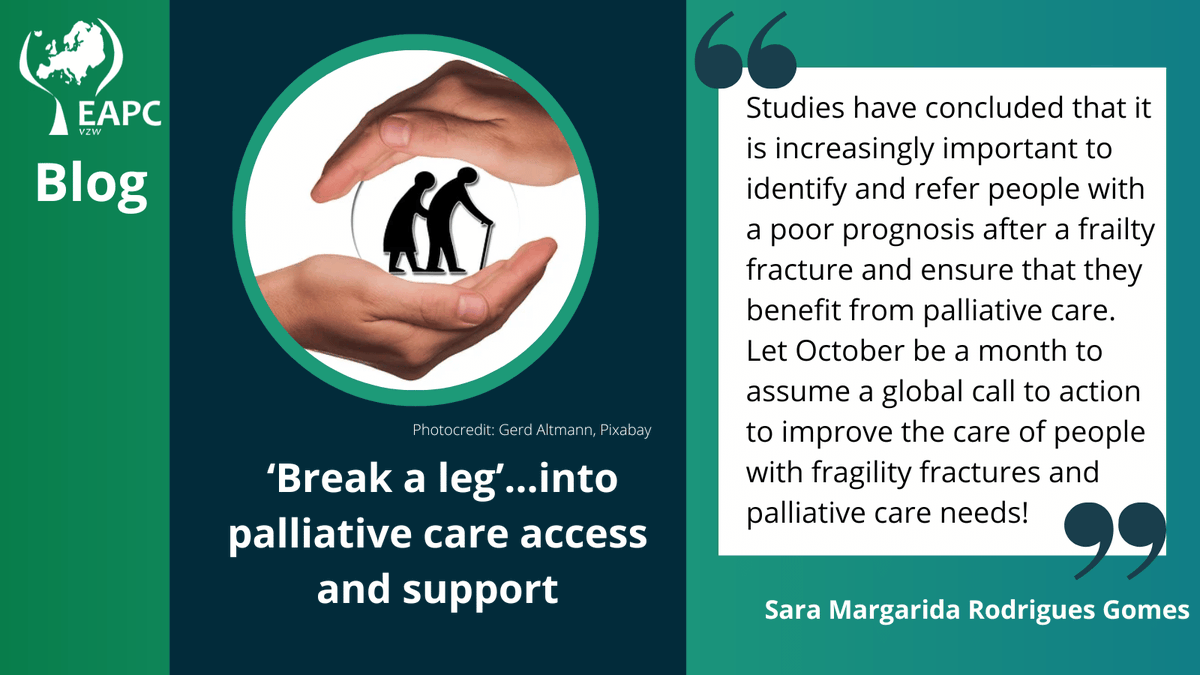 EAPCvzw's tweet photo. 'Let October be the month for a global call to action to improve the care of people with fragility fractures and palliative care needs!' Read more in this week's #EAPCblog https://t.co/7oYwwdB902 @esenfc @iofbonehealth #worldosteoporosisday #StepUpForBoneHealth https://t.co/xeJIwK4yOG
