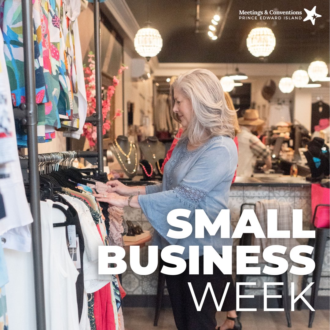 Happy Small Business Week! As a small province, one of PEI's greatest strengths is our incredible local small businesses. We’re so grateful for the passion, hard work, and creativity our small business partners bring to everything they do!