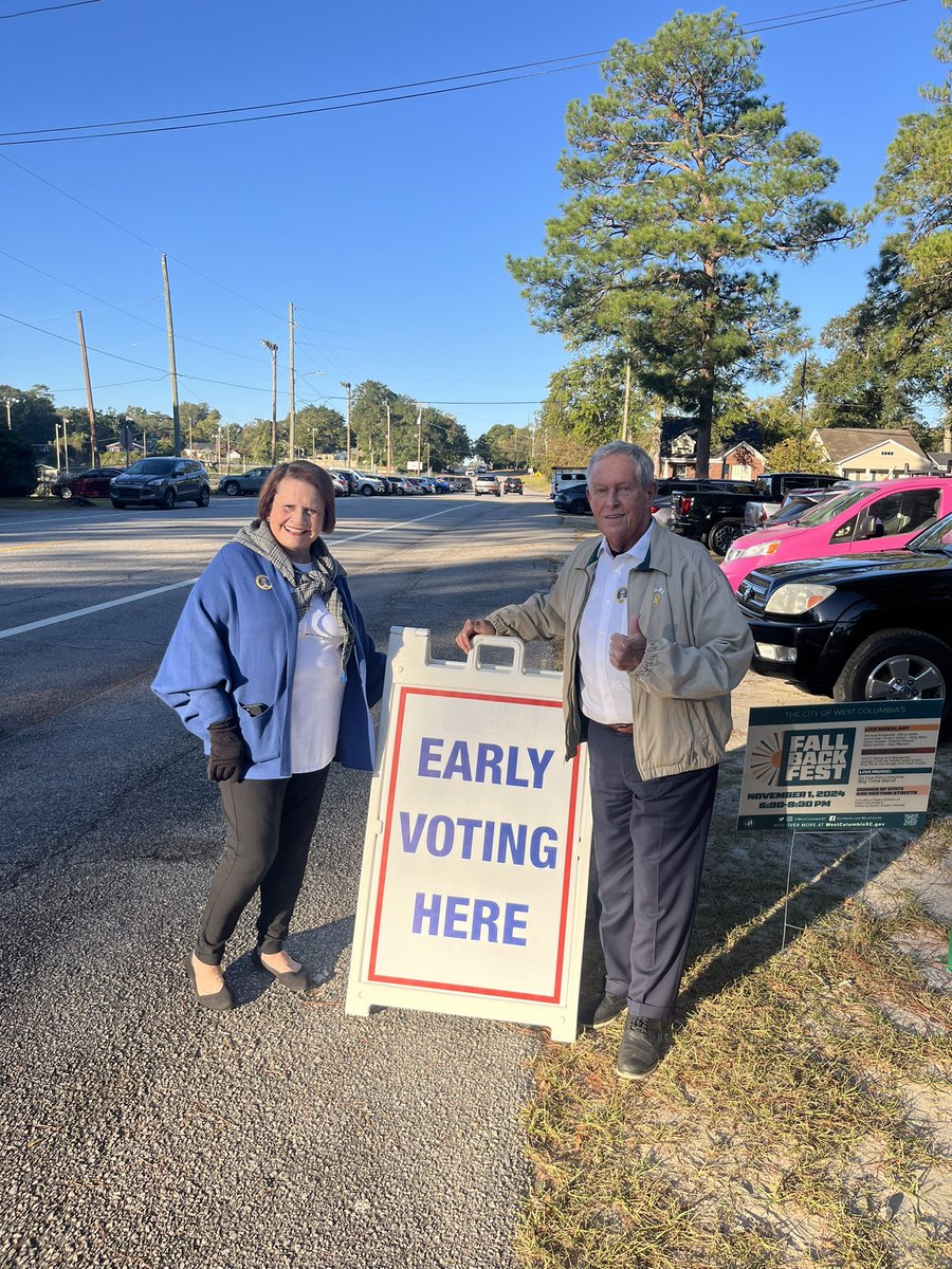 Joe Wilson for Congress (@teamjoewilson) on Twitter photo Roxanne and I had the privilege of voting early this morning as South Carolina early voting begins today. Grateful to represent the second district—your vote will make a difference! Roxanne and I had the privilege of voting early this morning as South Carolina early voting begins today. Grateful to represent the second district—your vote will make a difference!