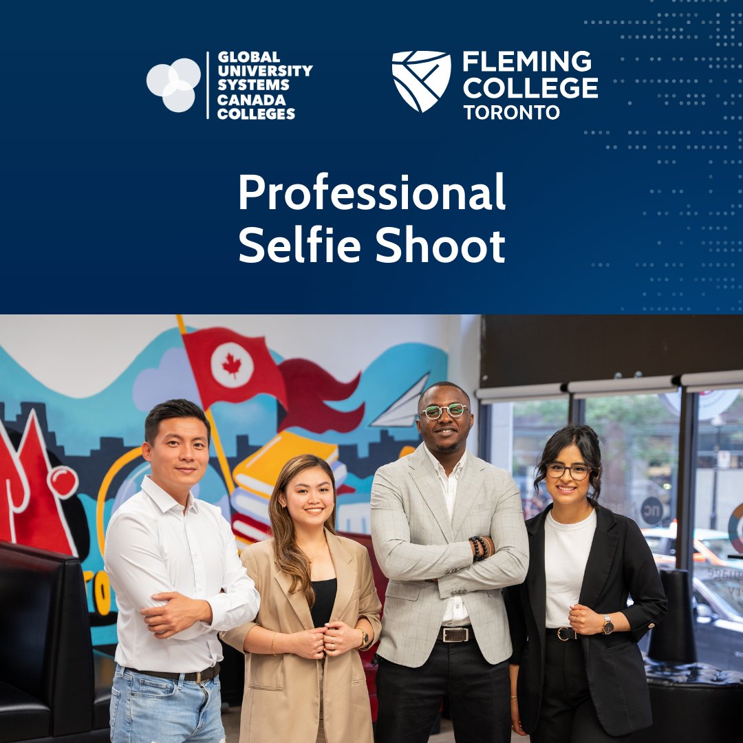 fleming_toronto's tweet photo. Attending the GUS Canada Colleges Fall 2024 Career Fair? 

Stop by our Professional Selfie Shoot, on the 3rd floor. 

Post your photo, tag your school and #BestProfessionalLook for a chance to win prizes!

#FCT #CareerFair https://t.co/tQbG3bUn7m