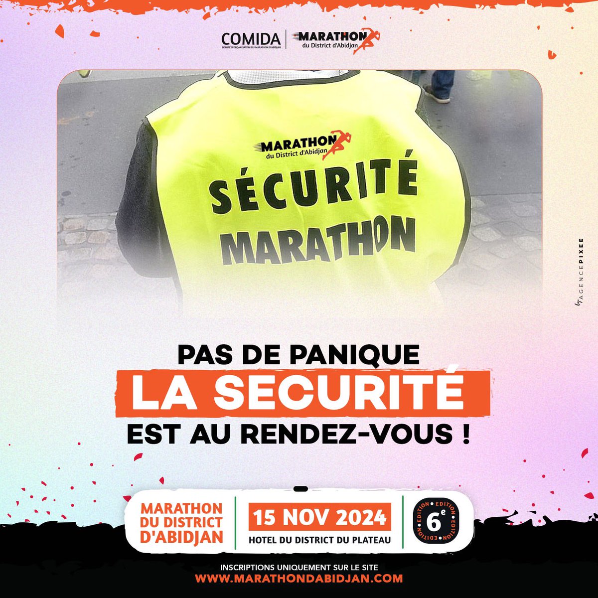 𝐏𝐚𝐬 𝐝𝐞 𝐩𝐚𝐧𝐢𝐪𝐮𝐞, 𝐥𝐚 𝐬é𝐜𝐮𝐫𝐢𝐭é 𝐞𝐬𝐭 𝐚𝐮 𝐫𝐞𝐧𝐝𝐞𝐳-𝐯𝐨𝐮𝐬 ! 🦺

Des équipes de sécurité seront déployées tout au long du parcours pour veiller sur vous y compris la sécurité médicale , pour tous les circuits.