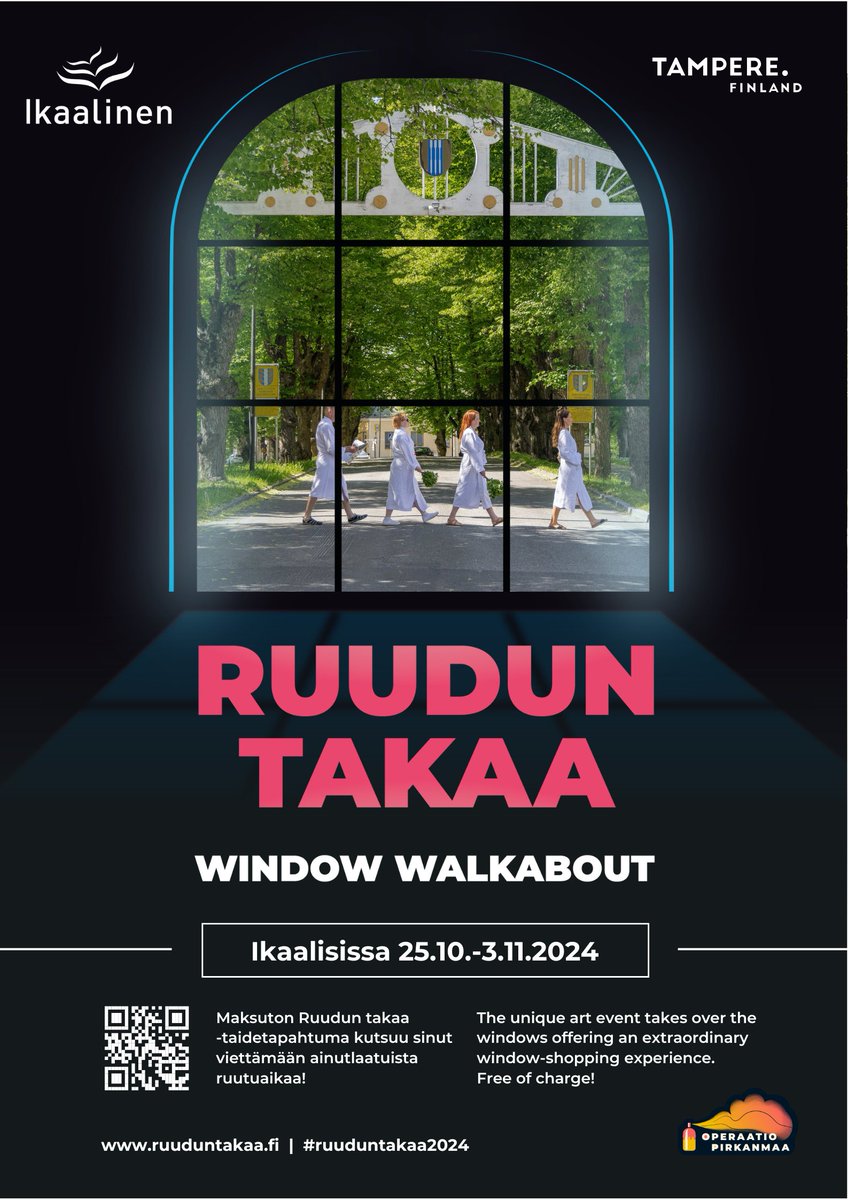 _Ikaalinen's tweet photo. RUUDUN TAKAA -TAIDETAPAHTUMA
tuo väriä, valoa ja iloa Ikaalisiin 25.10.-03.11.2024!
Lue lisää: https://t.co/oy49rPSICm

#ruuduntakaaIkaalinen https://t.co/HY76DXhrUl